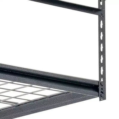 Portapacchi da soffitto per garage 120x120x71 cm (LxPxH) argento