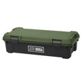 JEJ Astage Tough Trunk 800AX Stackable Heavy-duty Multi-purpose Storage Tote Green Black