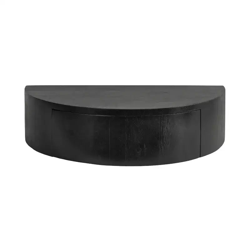 Kate & Laurel All Things Decor 20"x11"x6" Mensola a Muro Reid Nera