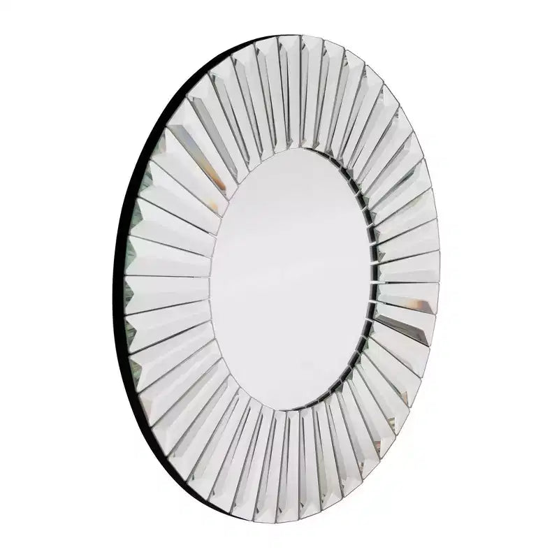 Specchio da toeletta Apollo rettangolare nero opaco a figura intera 60"x20"