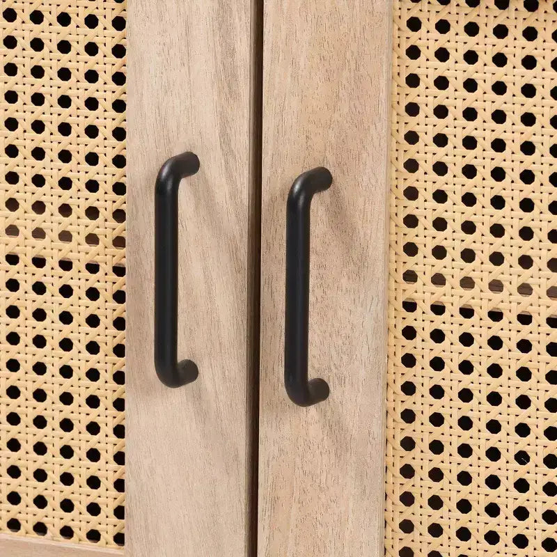 Mobile da cucina Pavone in legno rovere marrone/nero