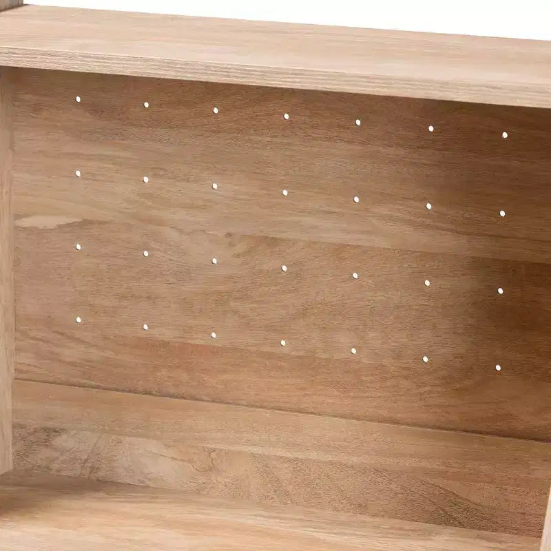 Mobile da cucina Pavone in legno rovere marrone/nero