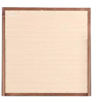 Specchio da comò classico con cornice in legno, 38" x 38"
