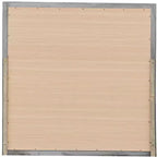 Specchio da comò classico con cornice in legno, 38" x 38"