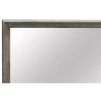 Specchio da comò classico con cornice in legno, 38" x 38"