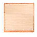 Specchio da comò classico con cornice in legno, 38" x 38"