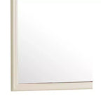 Specchio da comò classico con cornice in legno, 38" x 38"