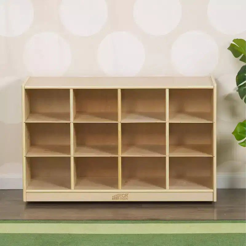 Mobile con 12 Scomparti a Vaschetta, 3x4, Arredo per Aula