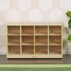 Mobile con 12 Scomparti a Vaschetta, 3x4, Arredo per Aula