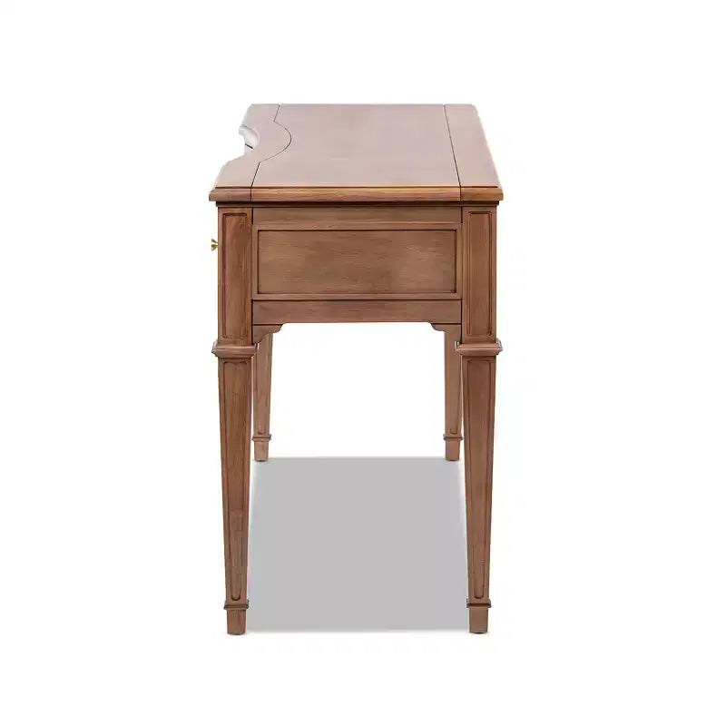 Scrivania direzionale in legno Dauphin 55 con 3 cassetti