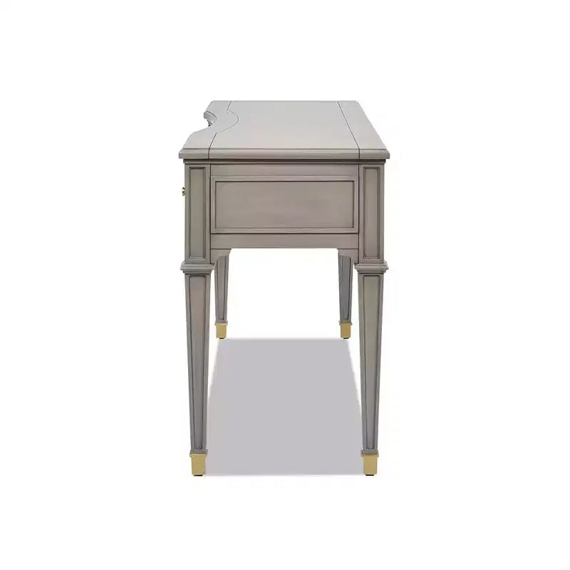 Scrivania direzionale in legno Dauphin 55 con 3 cassetti