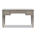 Jennifer Taylor Home Dauphin 55 3-Drawer Wood Executive Desk