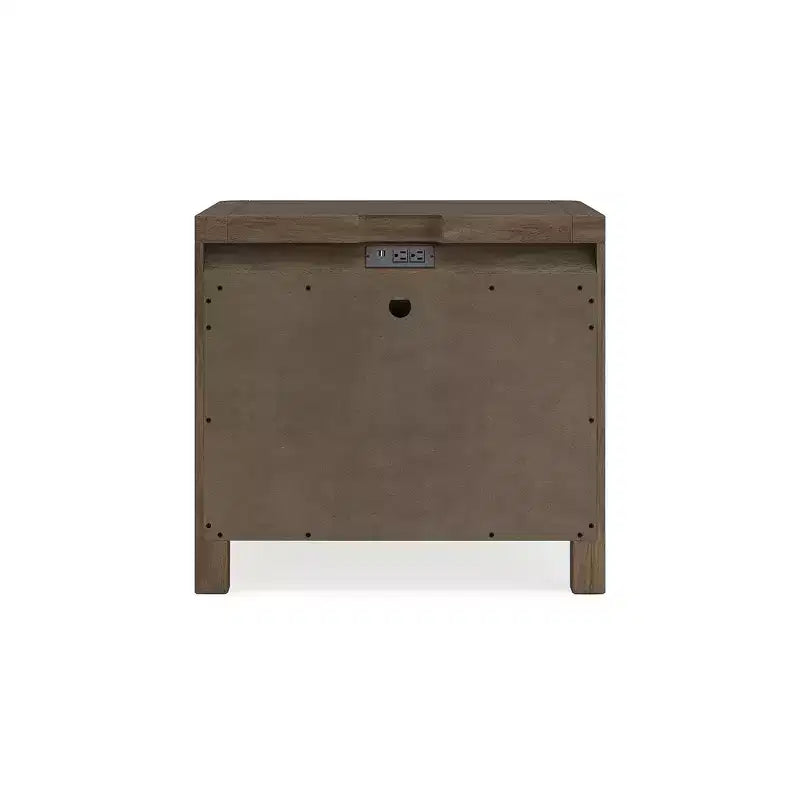Comodino a 2 cassetti Cabalynn marrone chiaro