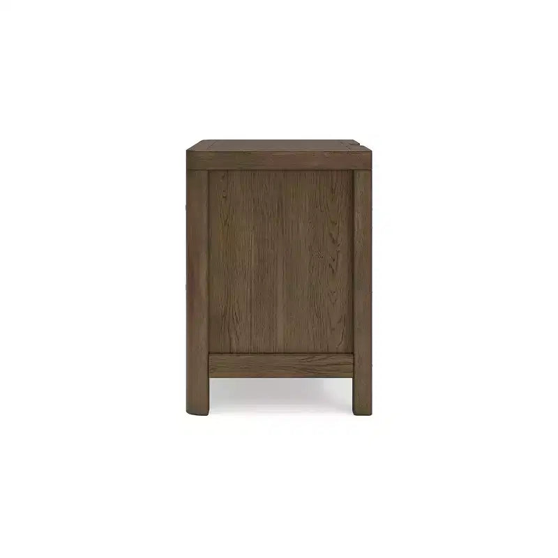 Comodino a 2 cassetti Cabalynn marrone chiaro