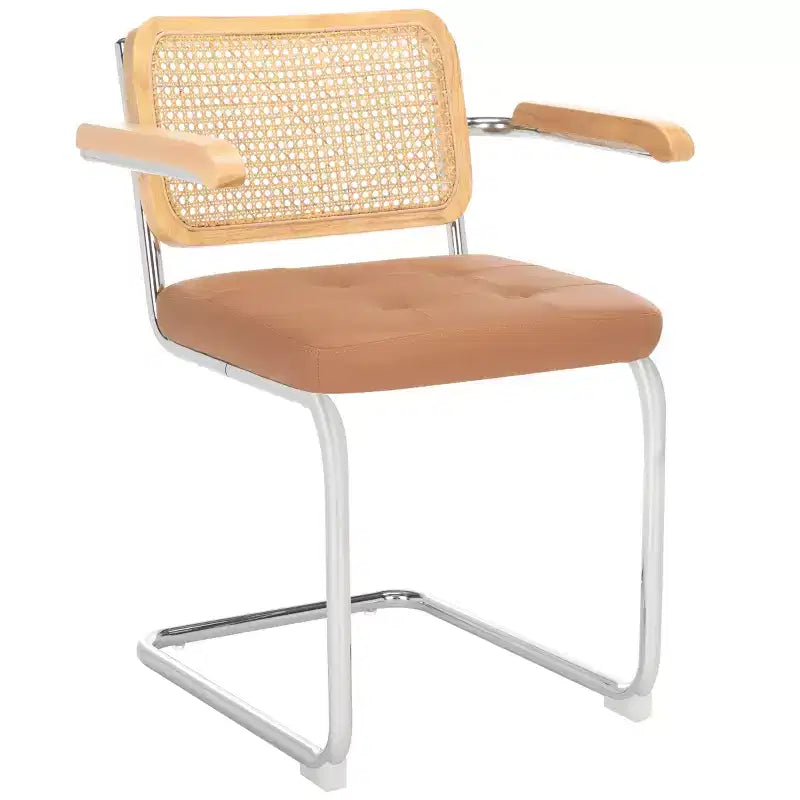 Sedia da pranzo Coralia DCH1102 Cognac/Naturale