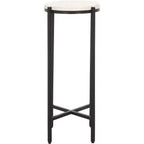 Baker Drink Table - ACC3721A - White Terrazzo - Safavieh