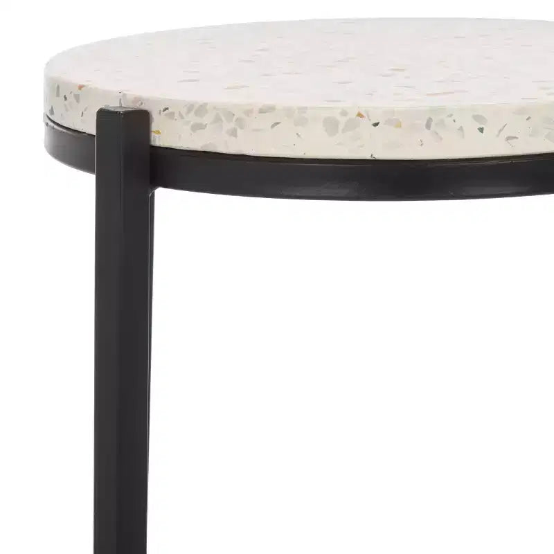 Baker Tavolino da cocktail ACC3721A Terrazzo bianco