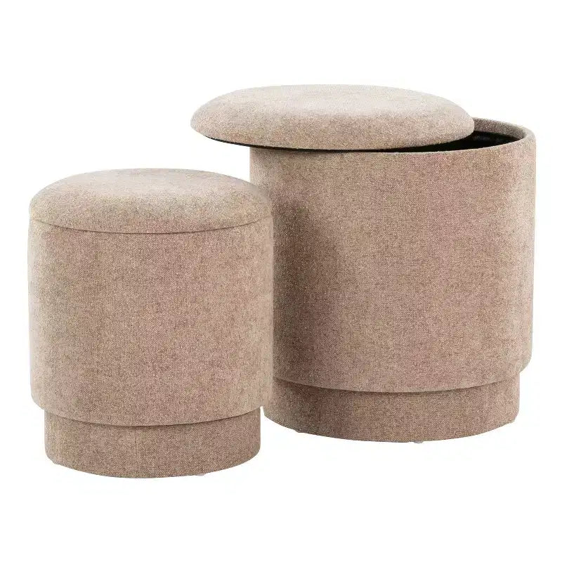 Set Ottomano Imbottito Marla