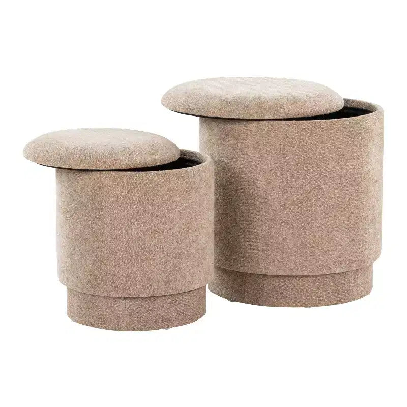 Set Ottomano Imbottito Marla