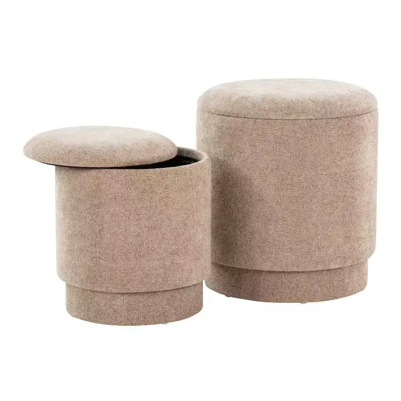 Set Ottomano Imbottito Marla
