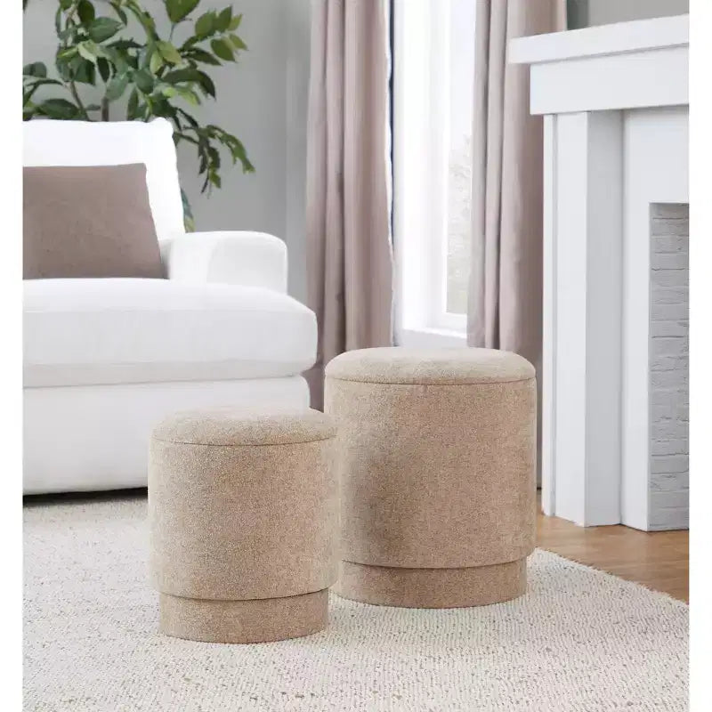 Set Ottomano Imbottito Marla