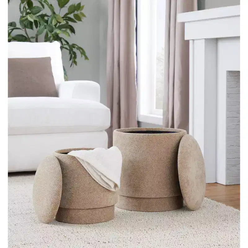 Set Ottomano Imbottito Marla