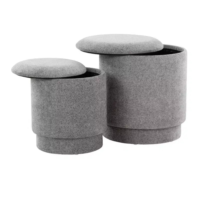 Set Ottomano Imbottito Marla