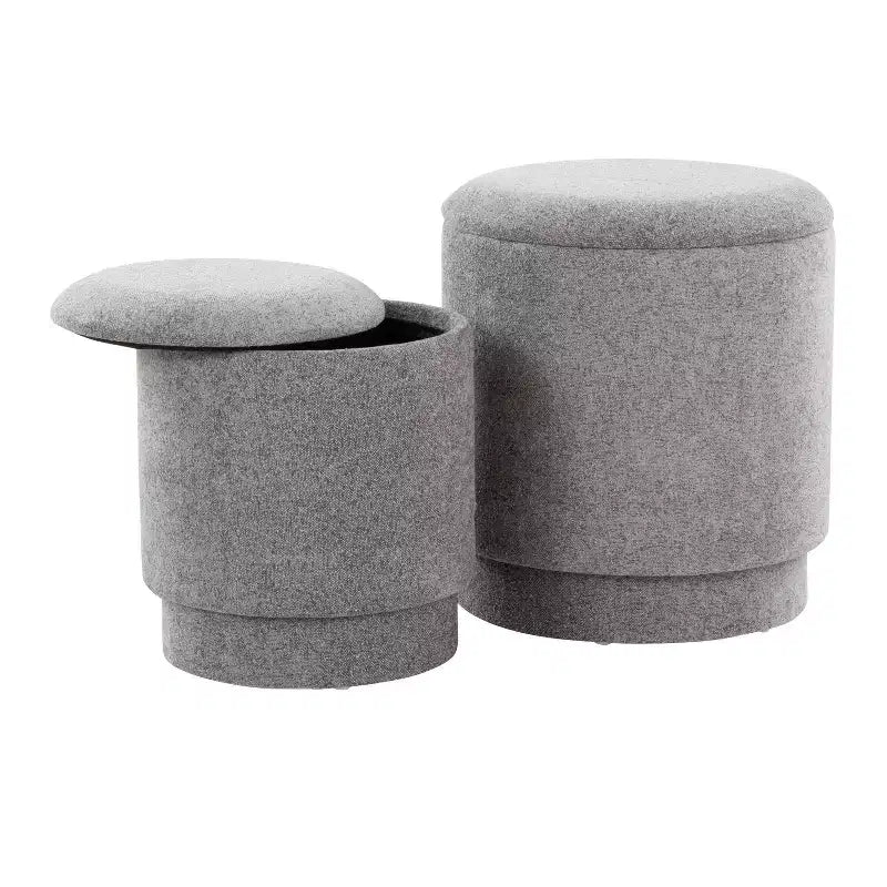 Set Ottomano Imbottito Marla