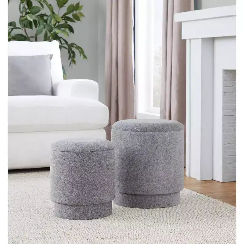 Set Ottomano Imbottito Marla