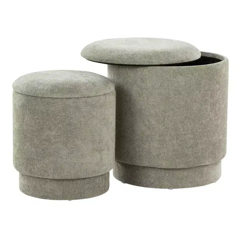 Set Ottomano Imbottito Marla