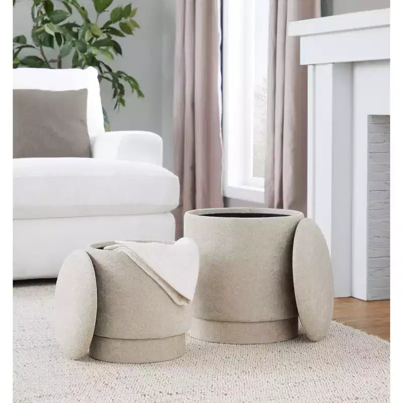 Set Ottomano Imbottito Marla
