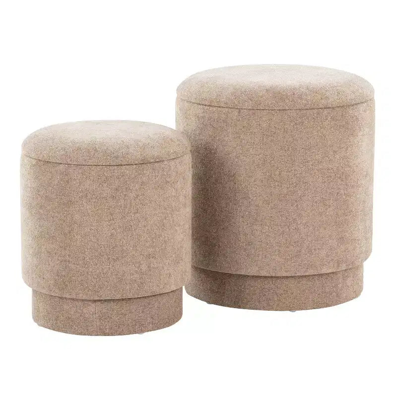 Set Ottomano Imbottito Marla