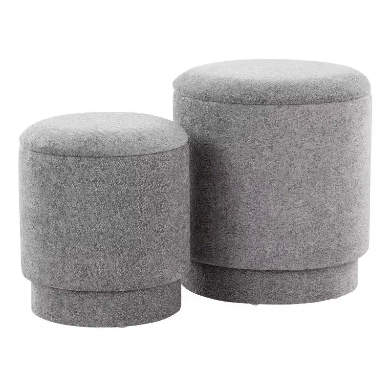 Set Ottomano Imbottito Marla
