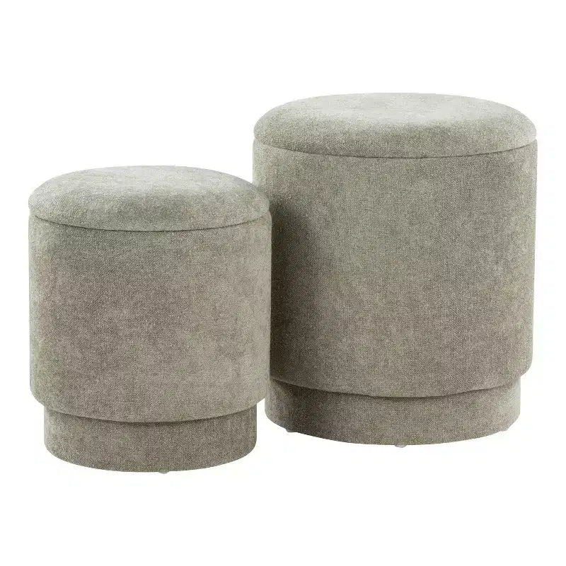 Set Ottomano Imbottito Marla