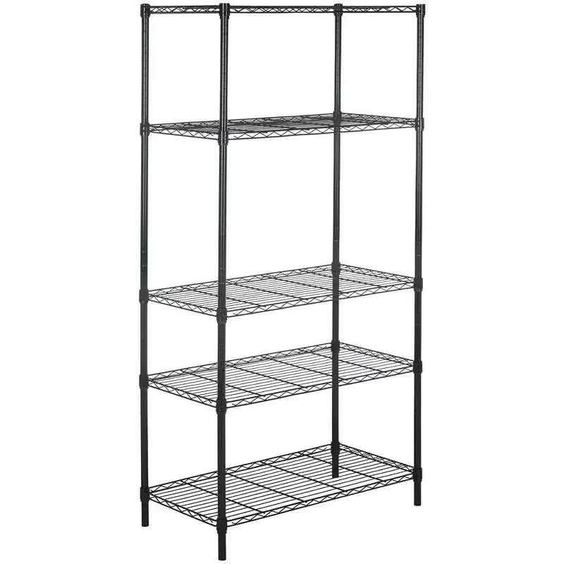 Scaffale a 5 ripiani Alpha HAC2003 nero