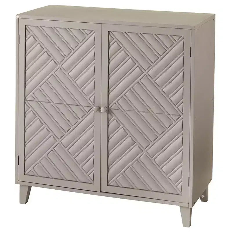 Mobiletto a 2 ante con motivo Chevron