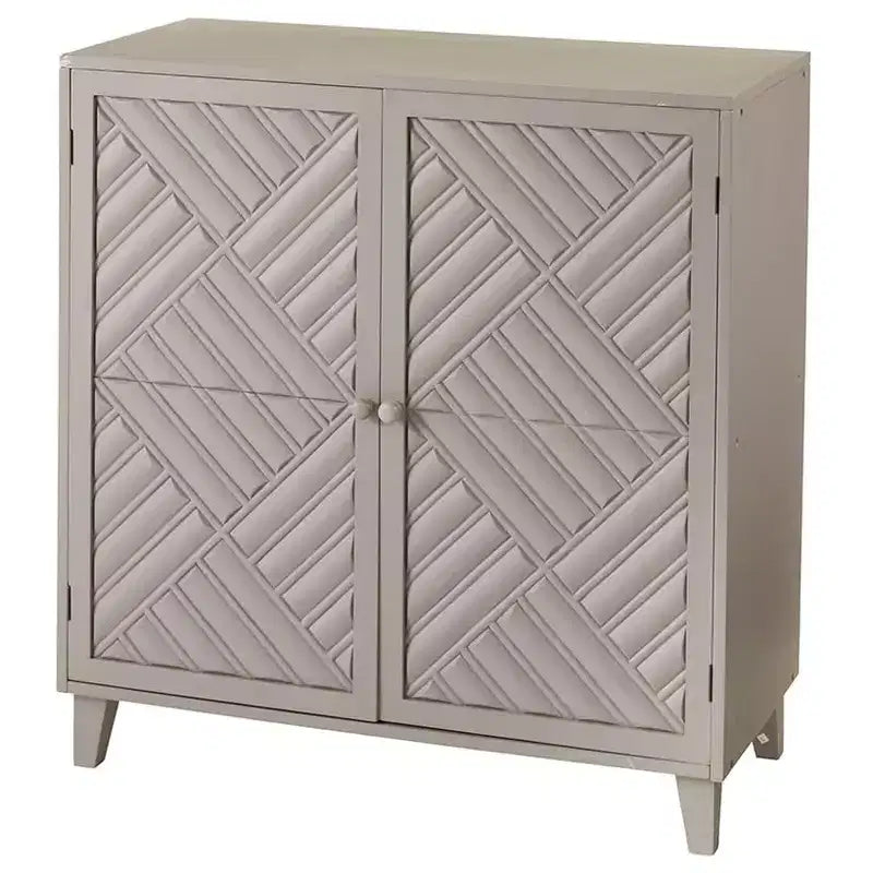 Mobiletto a 2 ante con motivo Chevron