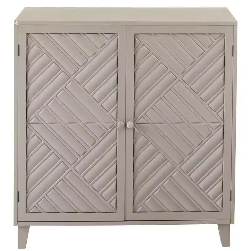 Mobiletto a 2 ante con motivo Chevron