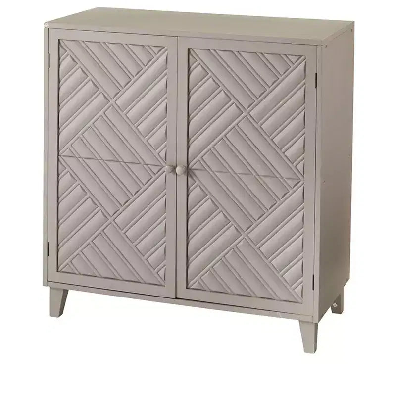 Mobiletto a 2 ante con motivo Chevron