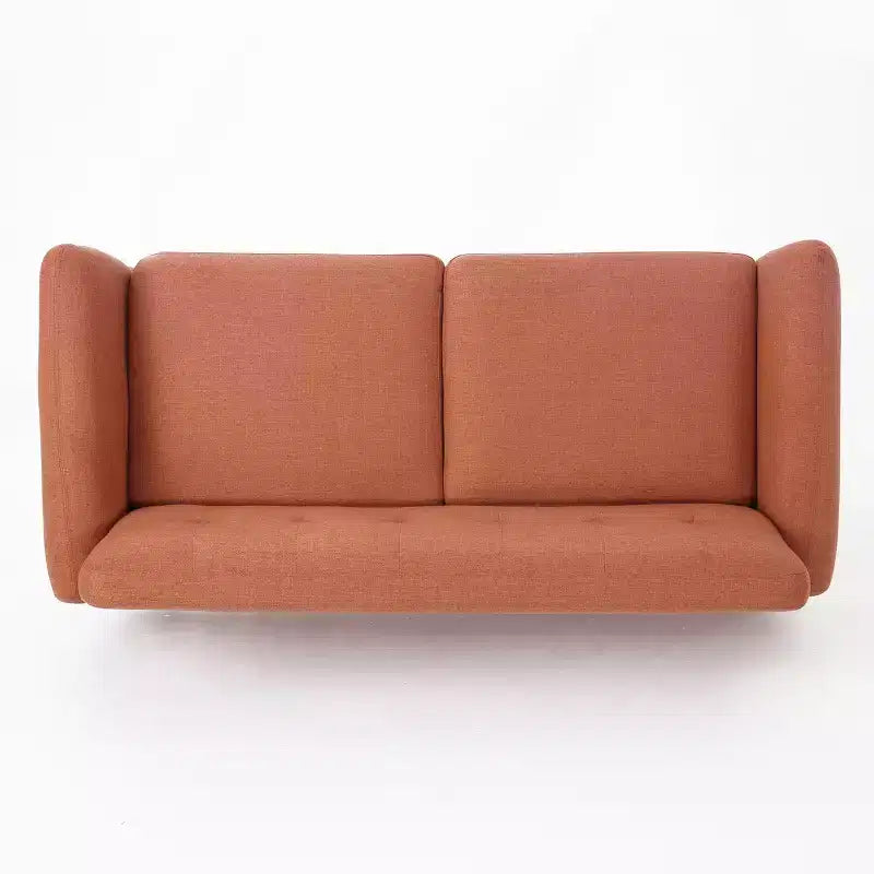 Divano a 2 posti Sheena Mid-Century Modern 67.25, imbottito e trapuntato