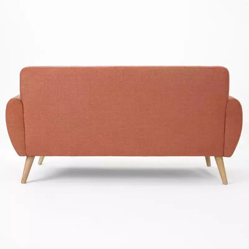 Divano a 2 posti Sheena Mid-Century Modern 67.25, imbottito e trapuntato