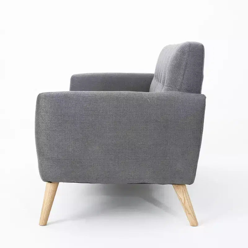 Divano a 2 posti Sheena Mid-Century Modern 67.25, imbottito e trapuntato