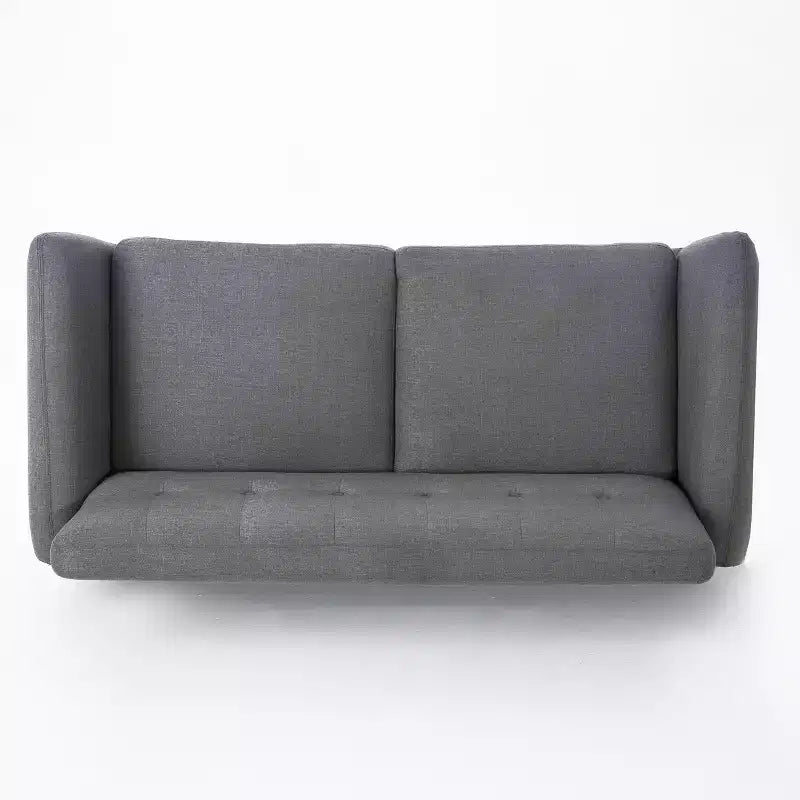 Divano a 2 posti Sheena Mid-Century Modern 67.25, imbottito e trapuntato
