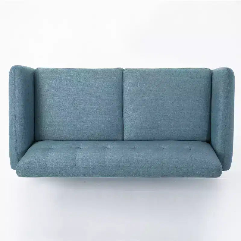 Divano a 2 posti Sheena Mid-Century Modern 67.25, imbottito e trapuntato