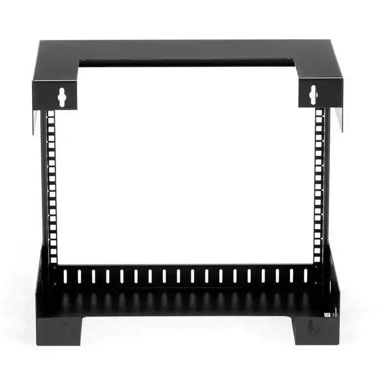 Rack per apparecchiature 8U con montaggio a parete e struttura aperta, profondità 30,5 cm RK812WALLO