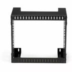 Rack per apparecchiature 8U con montaggio a parete e struttura aperta, profondità 30,5 cm RK812WALLO